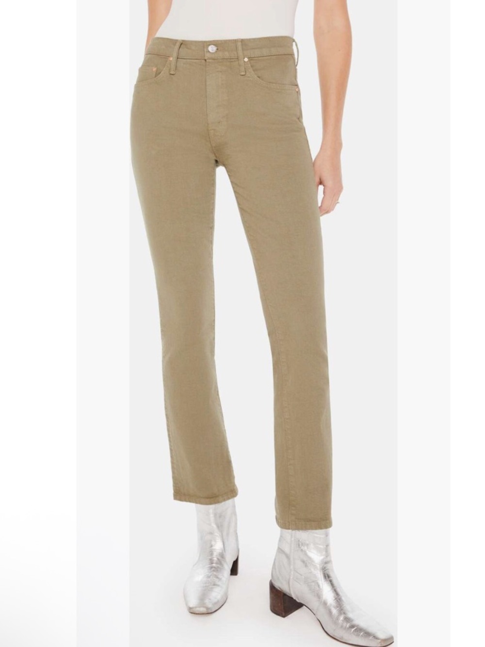 Mother Jeans Insider Hover Mid Rise Bootcut Mermaid Wash Size 25